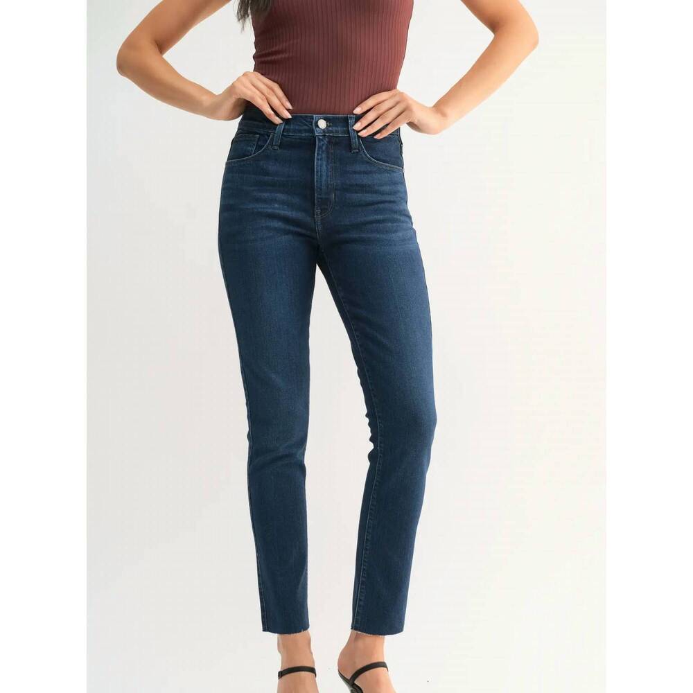 NEW JUST BLACK DENIM super soft slim straight jean in blue